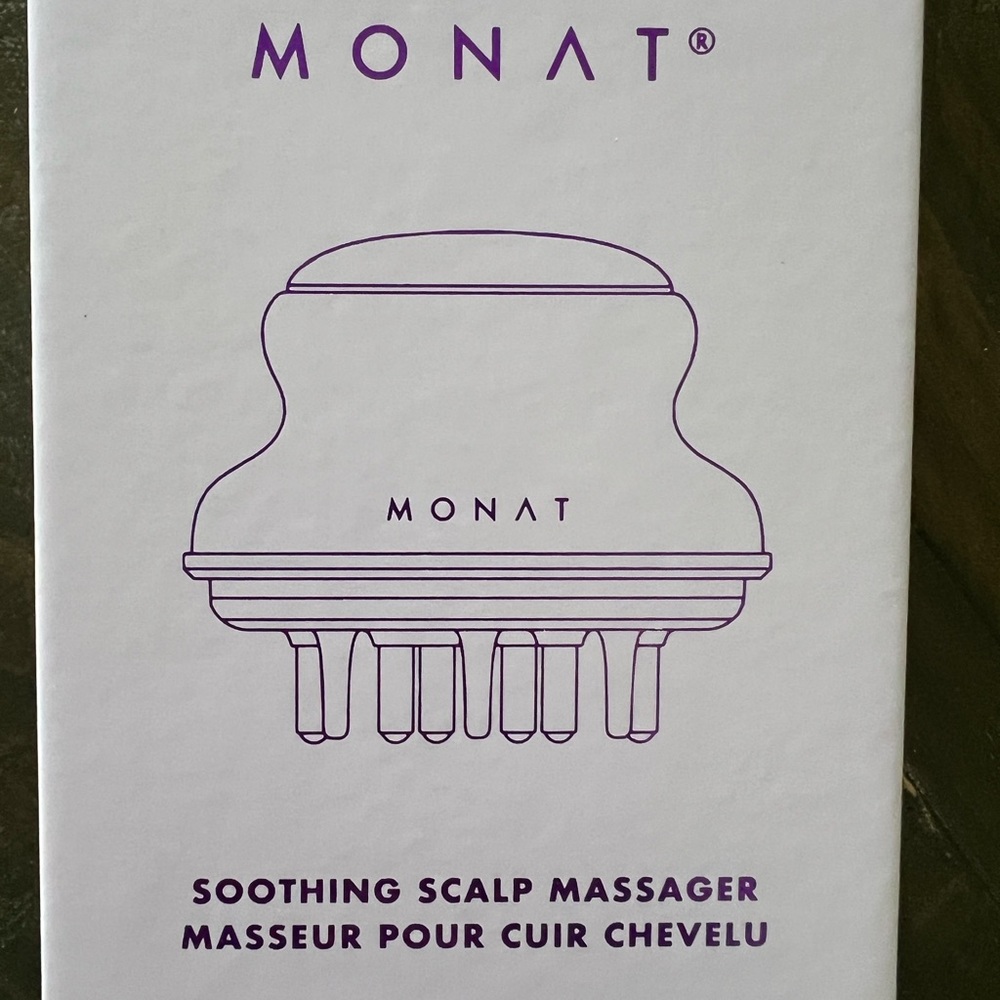 Monat Purple Soothing Scalp Massager